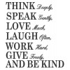 Think Deeply Wall Decal 
